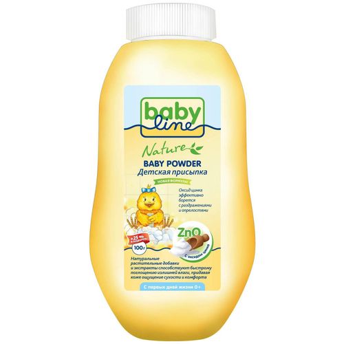 BABYLINE NATURE ПРИСЫПКА С ЦИНКОМ ПРИСЫПКА ДЛЯ ДЕТЕЙ 125 МЛ №1