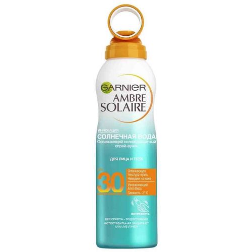 GARNIER AMBRE SOLAIRE СПРЕЙ-ВУАЛЬ Д/ЛИЦА И ТЕЛА СОЛНЕЗАЩИТНЫЙ SPF30 КОСМЕТИЧЕСКИЙ СПРЕЙ 200 МЛ №1