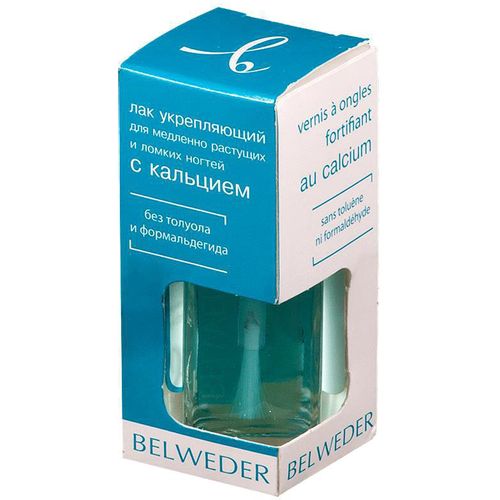 BELVEDER ЛАК Д/НОГТЕЙ МЕДЛЕННОРАСТ КОСМЕТИЧЕСКИЙ ЛАК 8 МЛ №1