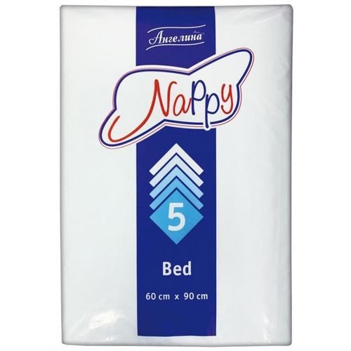АНГЕЛИНА NAPPY ПРОСТЫНИ 60Х90 ПЕЛЕНКИ ВПИТЫВАЮЩИЕ ВЗРОСЛЫЕ   №5