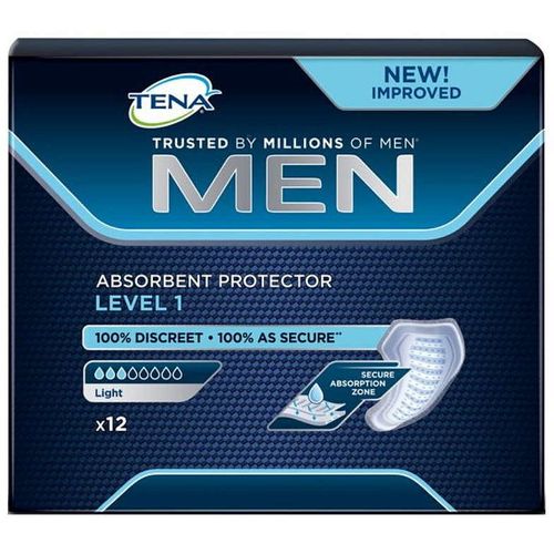 TENA FOR MEN ПРОКЛАДКИ/ВКЛАДЫШИ УРОЛОГИЧЕСКИЕ Д/МУЖ УРОВЕНЬ 1 ВКЛАДЫШИ ДЛЯ МУЖЧИН №12