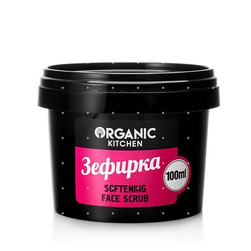 ORGANIC KITCHEN СКРАБ ДЛЯ ЛИЦА СМЯГЧАЮЩИЙ ЗЕФИРКА СКРАБ ДЛЯ ЛИЦА 100 МЛ №1