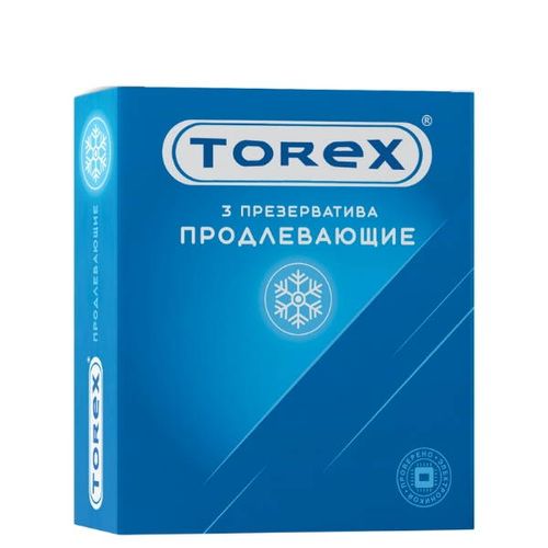 TOREX ПРЕЗЕРВАТИВЫ ПРОДЛЕВАЮЩИЕ ПРЕЗЕРВАТИВ    №3