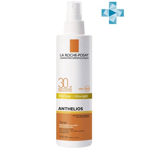 LA ROCHE-POSAY ANTHELIOS СПРЕЙ SPF30 КОСМЕТИЧЕСКИЙ СПРЕЙ  200 МЛ №1