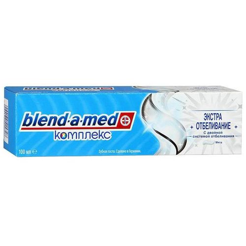 BLEND-A-MED КОМПЛЕКС З/ПАСТА ЭКСТРА ОТБЕЛИВАНИЕ МЯТА ЗУБНАЯ ПАСТА ОТБЕЛИВАЮЩАЯ 100 МЛ №1