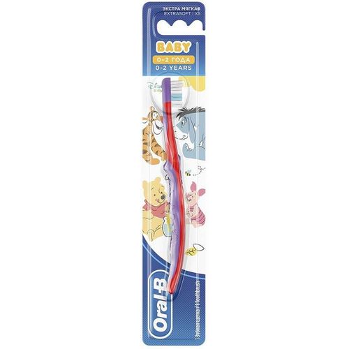 ORAL-B З/ЩЕТКА ДЕТСКАЯ BABY 0-2 ЭКСТРА МЯГКАЯ ЗУБНАЯ ЩЕТКА ДЕТСКАЯ   №1