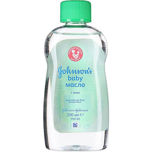 JOHNSONS МАСЛО АЛОЭ МАСЛО ДЕТСКОЕ 200 МЛ №1