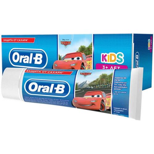 ORAL-B З/ПАСТА ДЕТСКАЯ KIDS 3+ ЛЕГКИЙ ВКУС ЗУБНАЯ ПАСТА ДЕТСКАЯ 75 МЛ №1