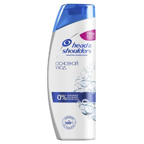 HEAD&SHOULDERS ШАМПУНЬ П/ПЕРХОТИ ОСНОВНОЙ УХОД ШАМПУНЬ ПРОТИВ ПЕРХОТИ 200 МЛ №1