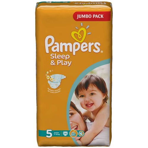 PAMPERS SLEEP & PLAY ПОДГУЗНИКИ 5 JUNIOR 11-18КГ ПОДГУЗНИКИ ДЕТСКИЕ №58