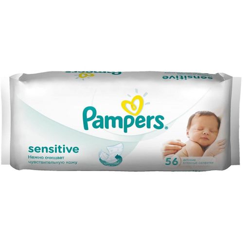 PAMPERS SENSITIVE САЛФЕТКИ ДЕТСКИЕ ВЛАЖНЫЕ САЛФЕТКИ ВЛАЖНЫЕ ДЕТСКИЕ   №56