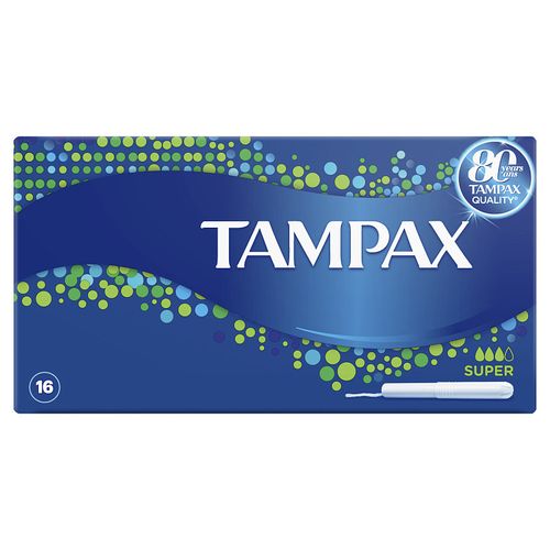 TAMPAX ТАМПОНЫ SUPER ТАМПОНЫ SUPER №16