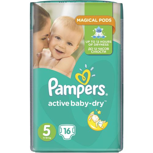PAMPERS ACTIVE BABY ПОДГУЗНИКИ 5 JUNIOR 12-25КГ ПОДГУЗНИКИ ДЕТСКИЕ №16