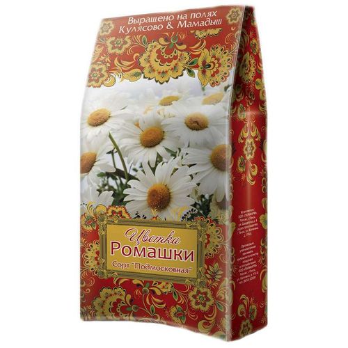РОМАШКИ ЦВЕТКИ СОРТ ПОДМОСКОВНАЯ КУЛЯСОВО И МАМАДЫШ РАСТИТЕЛЬНОЕ СЫРЬЕ  1,5 Г №20
