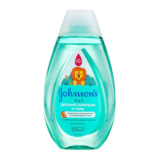 JOHNSONS ШАМПУНЬ-ГЕЛЬ 2В1 ШАМПУНЬ ДЛЯ ДЕТЕЙ 300 МЛ №1