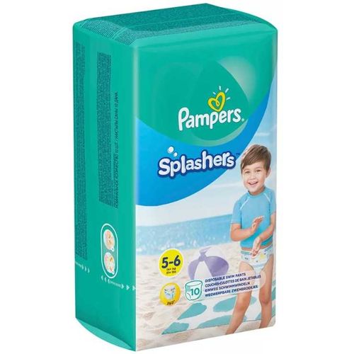 PAMPERS SPLASHERS ТРУСИКИ 5-6 JUNIOR-EXTRA LARGE (14+КГ) ПОДГУЗНИКИ ДЕТСКИЕ-ТРУСЫ №10