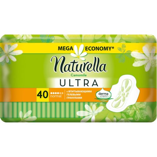 NATURELLA ULTRA ПРОКЛАДКИ NORMAL ПРОКЛАДКИ ЖЕНСКИЕ ГИГИЕНИЧЕСКИЕ NORMAL №40