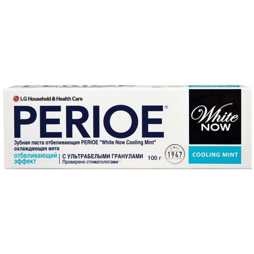 PERIOE ЗУБН ПАСТА WHITE NOW ОТБЕЛИВАЮЩАЯ ОХЛАЖДАЮЩАЯ МЯТА ЗУБНАЯ ПАСТА ОТБЕЛИВАЮЩАЯ 100 Г №1