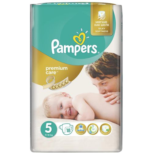 PAMPERS PREMIUM CARE ПОДГУЗНИКИ 5 JUNIOR 11-18КГ ПОДГУЗНИКИ ДЕТСКИЕ №18