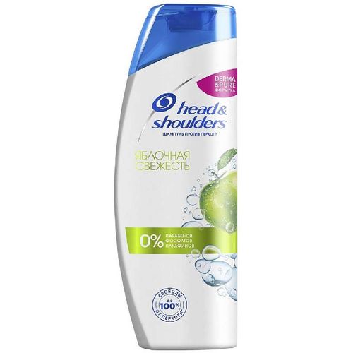 HEAD&SHOULDERS ШАМПУНЬ П/ПЕРХОТИ ЯБЛОЧНАЯ СВЕЖЕСТЬ ШАМПУНЬ ПРОТИВ ПЕРХОТИ 200 МЛ №1