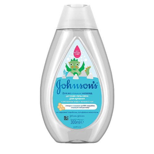 JOHNSONS ГЕЛЬ-ПЕНА ДЛЯ КУПАНИЯ ДЛЯ МАЛЕНЬКИХ НЕПОСЕД ПЕНА ДЛЯ ВАНН ДЕТСКАЯ 300 МЛ №1