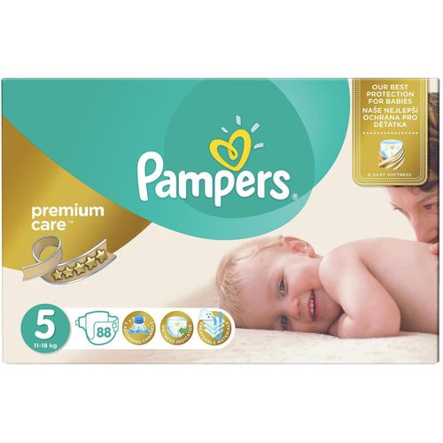 PAMPERS PREMIUM CARE ПОДГУЗНИКИ 5 JUNIOR 11-18КГ ПОДГУЗНИКИ ДЕТСКИЕ №88