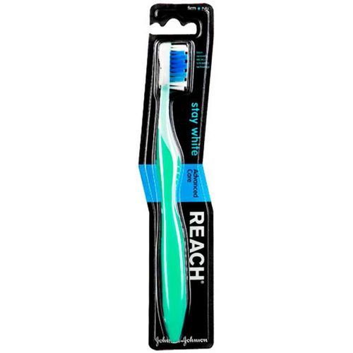 REACH ЗУБН ЩЕТКА CLEAN&WHITEN ОТБЕЛИВАЮЩАЯ СРЕДНЯЯ ЗУБНАЯ ЩЕТКА   №1