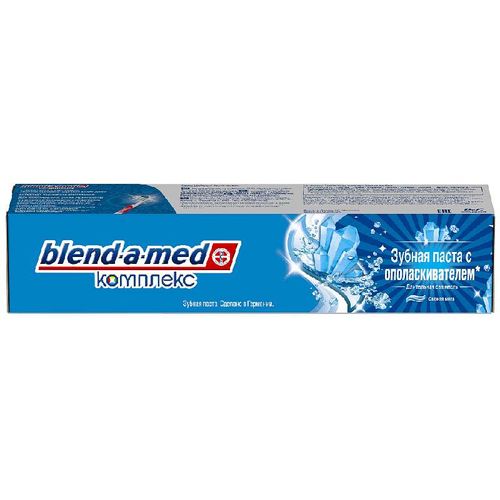 BLEND-A-MED КОМПЛЕКС 7 З/ПАСТА С ОПОЛАСКИВАТЕЛЕМ ЗУБНАЯ ПАСТА КОМПЛЕКСНАЯ 100 МЛ №1