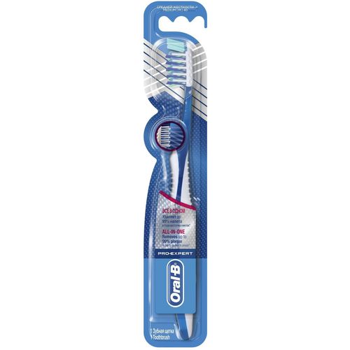 ORAL-B З/ЩЕТКА PRO-EXPERT ВСЕ В ОДНОМ 40 СРЕДНЯЯ ЗУБНАЯ ЩЕТКА   №1