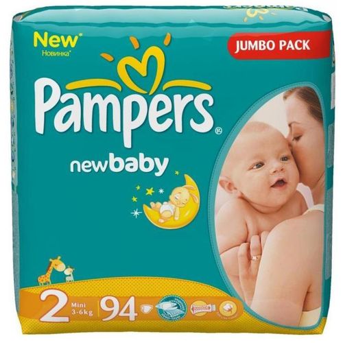 PAMPERS NEW BABY-DRY ПОДГУЗНИКИ 2 MINI 3-6КГ ПОДГУЗНИКИ ДЕТСКИЕ №94