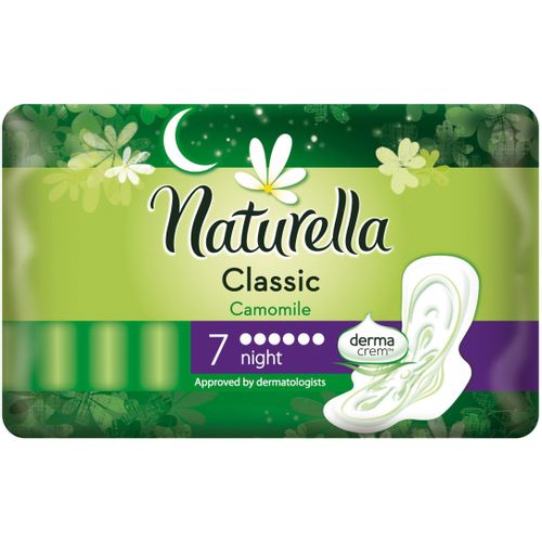 NATURELLA CLASSIC ПРОКЛАДКИ NIGHT ПРОКЛАДКИ ЖЕНСКИЕ ГИГИЕНИЧЕСКИЕ НОЧНЫЕ №7