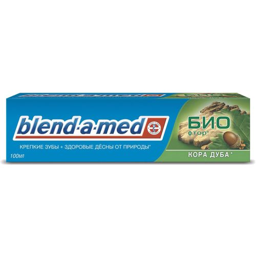 BLEND-A-MED БИО ФТОР З/ПАСТА КОРА ДУБА ЗУБНАЯ ПАСТА ДЛЯ ЗАЩИТЫ ДЕСЕН 100 МЛ №1