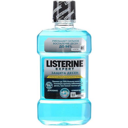 LISTERINE EXPERT ОПОЛАСКИВАТЕЛЬ Д/ПОЛЛОСТИ РТА ЗАЩИТА ОТ КАРИЕСА ОПОЛАСКИВАТЕЛЬ ДЛЯ ПОЛОСТИ РТА 250 МЛ №1