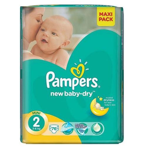 PAMPERS NEW BABY-DRY ПОДГУЗНИКИ 2 MINI 3-6КГ В АССОРТИМЕНТЕ ПОДГУЗНИКИ ДЕТСКИЕ №1