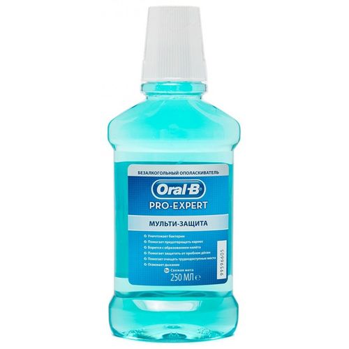 ORAL-B ОПОЛАСКИВАТЕЛЬ PRO-EXPERT МУЛЬТИ-ЗАЩИТА СВЕЖАЯ МЯТА ОПОЛАСКИВАТЕЛЬ ДЛЯ ПОЛОСТИ РТА 250 МЛ №1