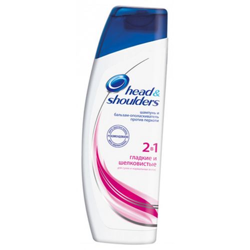 HEAD&SHOULDERS 2-В-1 ШАМПУНЬ/БАЛЬЗАМ-ОПОЛАСКИВАТЕЛЬ ГЛАДКИЕ/ШЕЛКОВИСТЫЕ ШАМПУНЬ 2 В 1 200 МЛ №1