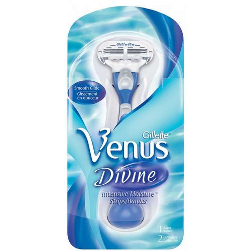 GILLETTE VENUS DIVINE БРИТВА + 2 КАССЕТЫ СТАНОК ДЛЯ БРИТЬЯ + КАССЕТЫ   №1