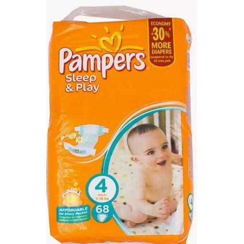 PAMPERS SLEEP & PLAY ПОДГУЗНИКИ 4 MAXI 7-18КГ ПОДГУЗНИКИ ДЕТСКИЕ №68