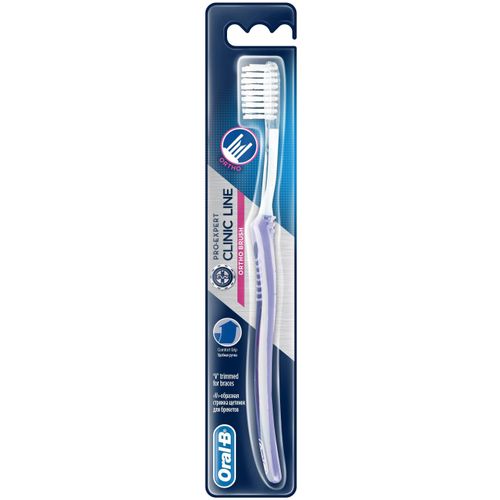 ORAL-B З/ЩЕТКА ОРТОДОНТИЧЕСКАЯ 35 МЯГКАЯ ЗУБНАЯ ЩЕТКА ОРТОДОНТИЧЕСКАЯ   №1