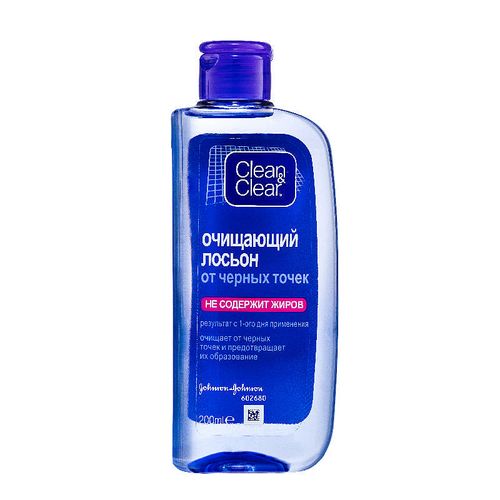 CLEAN&CLEAR ЛОСЬОН "ОТ ЧЕРНЫХ ТОЧЕК" Д/ЛИЦА КОСМЕТИЧЕСКИЙ ЛОСЬОН 200 МЛ №1