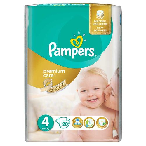 PAMPERS PREMIUM CARE ПОДГУЗНИКИ 4 MAXI 8-14КГ ПОДГУЗНИКИ ДЕТСКИЕ №20