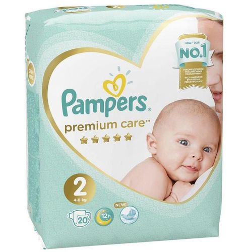 PAMPERS PREMIUM CARE ПОДГУЗНИКИ 2 MINI 4-8КГ ПОДГУЗНИКИ ДЕТСКИЕ №20