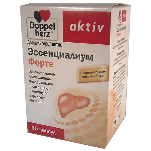 ДОППЕЛЬГЕРЦ АКТИВ ЭССЕНЦИАЛИУМ ФОРТЕ КАПСУЛЫ  1370 МГ №60