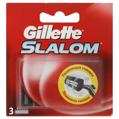 GILLETTE SLALOM СМЕННАЯ КАССЕТА Д/БРИТЬЯ КАССЕТЫ   №3