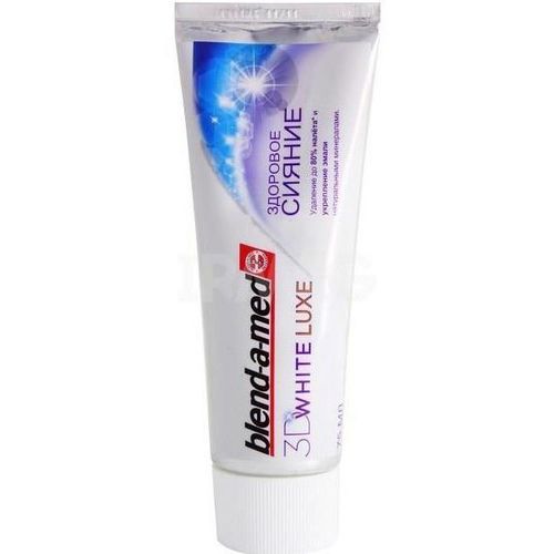 BLEND-A-MED 3D WHITE LUXE З/ПАСТА ЗДОРОВОЕ СИЯНИЕ ЗУБНАЯ ПАСТА ОТБЕЛИВАЮЩАЯ 75 МЛ №1