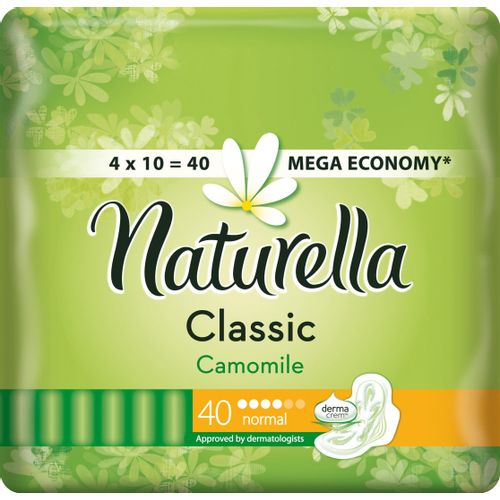 NATURELLA CLASSIC ПРОКЛАДКИ NORMAL ПРОКЛАДКИ ЖЕНСКИЕ ГИГИЕНИЧЕСКИЕ NORMAL №40