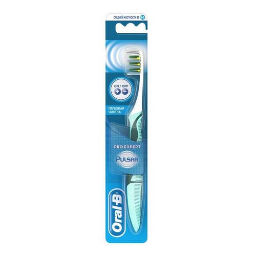 ORAL-B З/ЩЕТКА PRO-EXPERT PULSAR ГЛУБОКАЯ ЧИСТКА 35 СРЕДНЯЯ ЗУБНАЯ ЩЕТКА ЭЛЕКТРИЧЕСКАЯ   №1