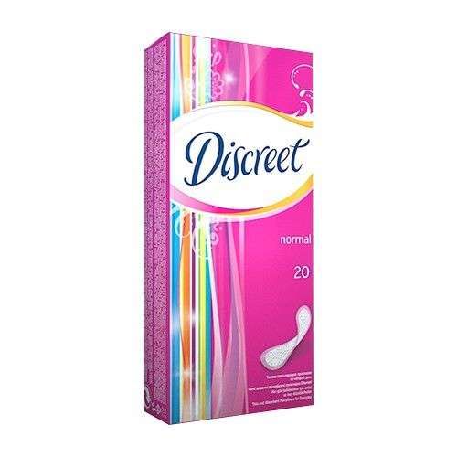 DISCREET ZONE PLUS ПРОКЛАДКИ ГИГИЕНИЧЕСКИЕ ЕЖЕДНЕВНЫЕ NORMAL PLUS ПРОКЛАДКИ ЖЕНСКИЕ ГИГИЕНИЧЕСКИЕ ЕЖЕДНЕВНЫЕ №20