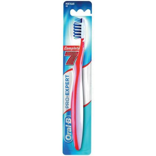 ORAL-B З/ЩЕТКА PRO-EXPERT COMPLETE 7 40 МЯГКАЯ ЗУБНАЯ ЩЕТКА   №1
