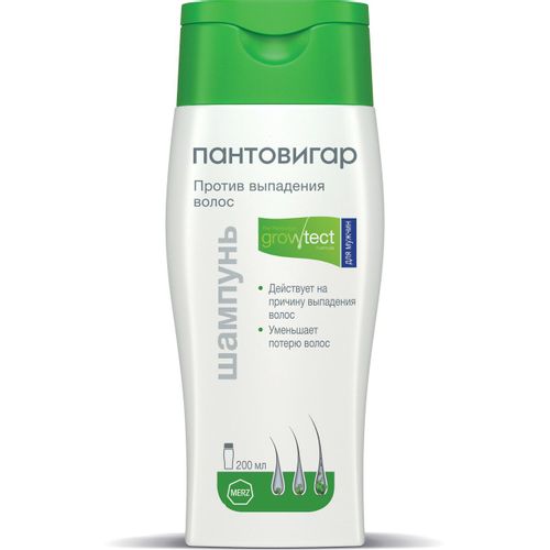 ПАНТОВИГАР GROWTECT FORMULA ШАМПУНЬ Д/РОСТА ВОЛОС Д/МУЖЧИН ШАМПУНЬ 200 МЛ №1